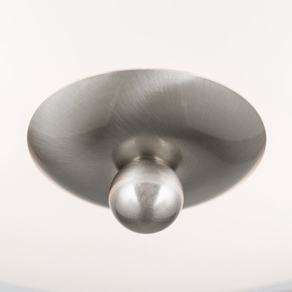 LANDHAUS mennyezeti lámpa satin, fényes opál, 14 cm