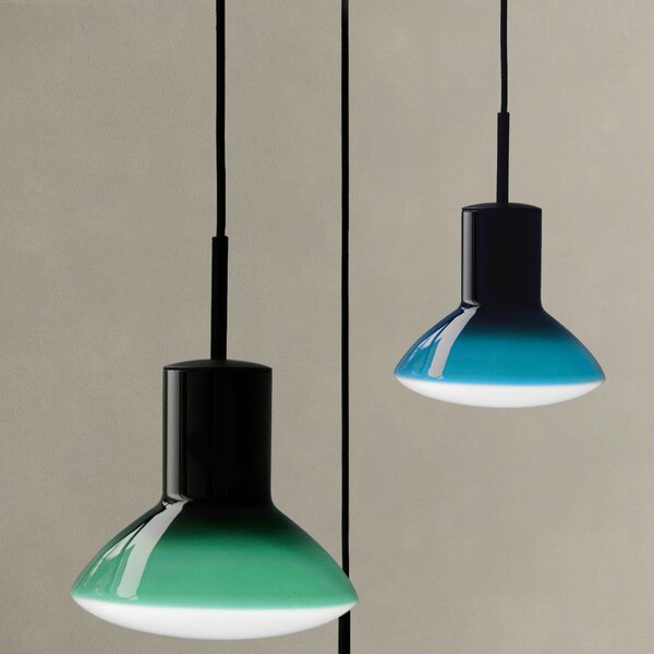 Függőlámpa GRUPA, Onda, dimmable, Kék, Nappali, Alumínium, Dizájn