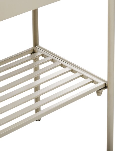 Magasított virágállvány VINCA 70 cm Fém Bézs