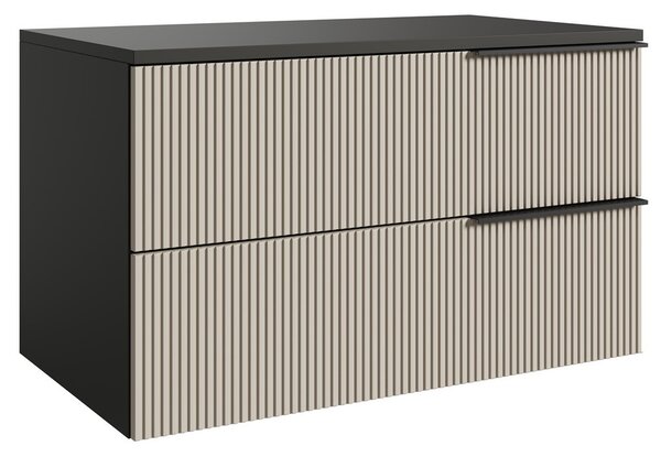 MYLIFE KLERK ANTRACIT/KASMÍR FÜRDŐSZOBA SZEKRÉNY (80CM)