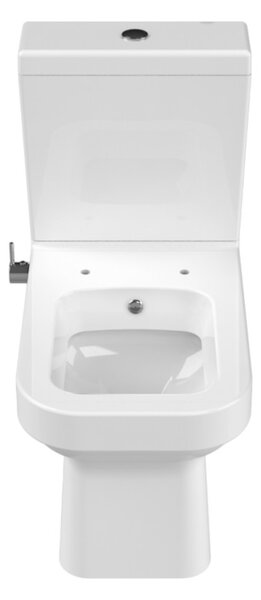 CeraStyle NOURA monoblokk WC - BEÉPÍTETT bidé funkcióval - NEM FALIG érő talppal - 62 cm