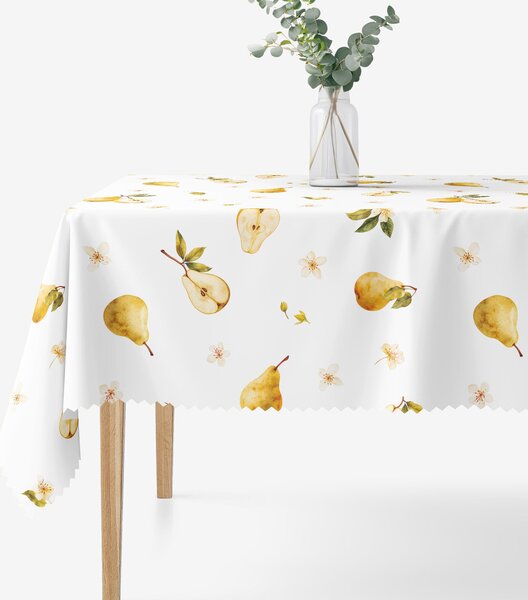Goldea teflonbevonatú asztalterítő - körtés kert 100 x 100 cm