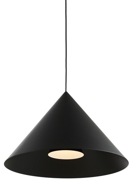Függőlámpa LOOM DESIGN, Hanzu, dimmable, Fekete, Nappali, Alumínium, Modern