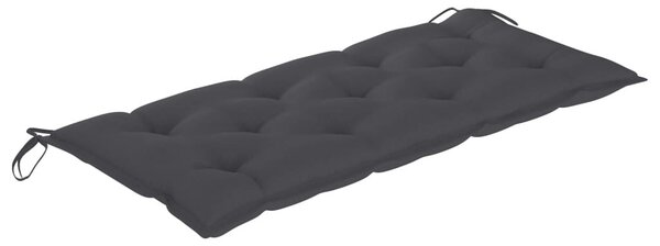 Tömör akácfa kerti pad párnával 120 cm