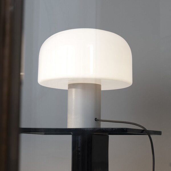 Asztali lámpa FLOS, Bellhop Glass T, dimmable, Fehér, Nappali, Üveg