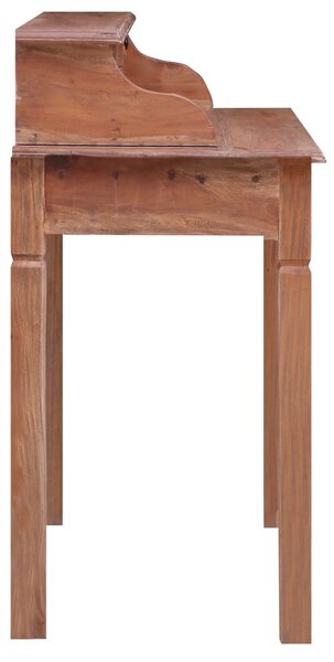 Tömör mahagóni fa íróasztal fiókokkal 90 x 50 x 101 cm
