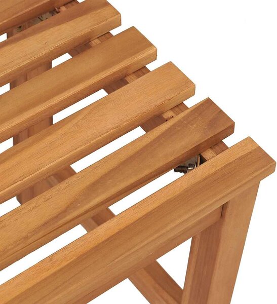 Tömör tíkfa kerti pad 180 cm