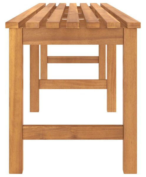 Tömör tíkfa kerti pad 180 cm