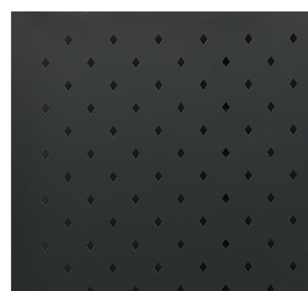 Fekete acél 5-paneles paraván 200 x 180 cm