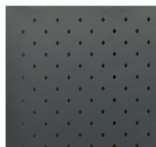 Antracitszürke acél 5-paneles paraván 200 x 180 cm