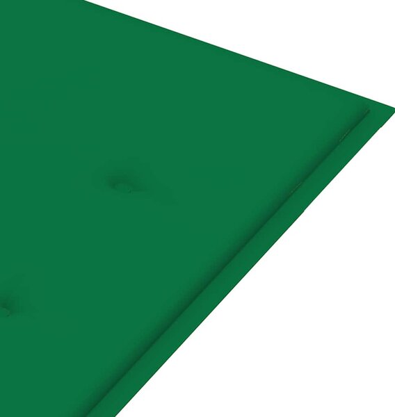 Tömör akácfa kerti pad párnával 120 cm