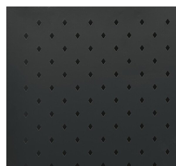 2 db fekete acél 5-paneles térelválasztó 200 x 180 cm