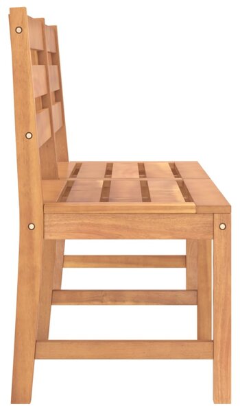 Tömör tíkfa kerti pad 150 cm