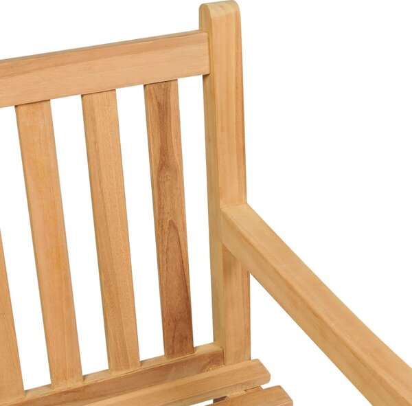 Tömör tíkfa kerti pad 114 cm