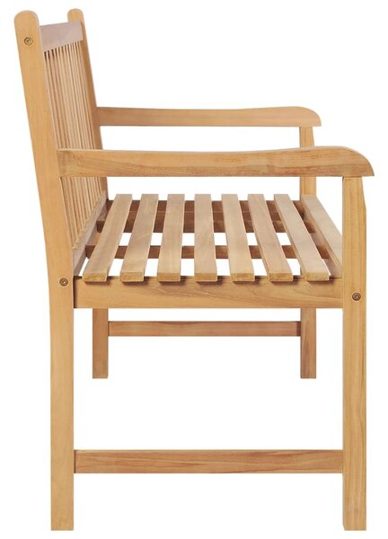 Tömör tíkfa kerti pad 114 cm