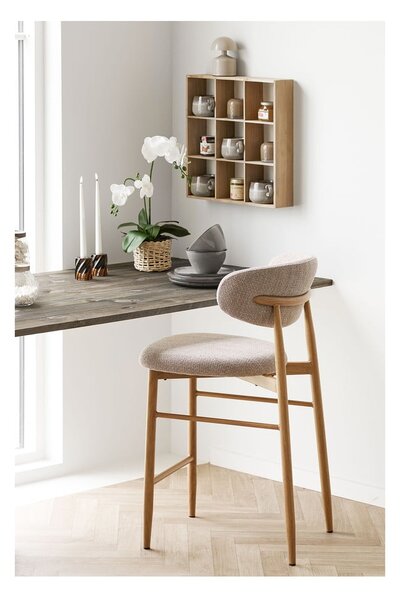 Natúr színű többszintes borovi fenyő fali polc 46 cm Moss – House Nordic