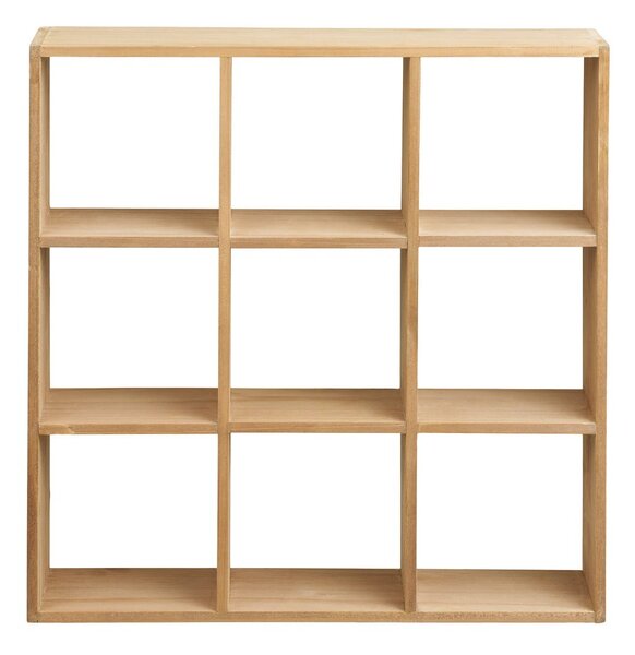 Natúr színű többszintes borovi fenyő fali polc 46 cm Moss – House Nordic