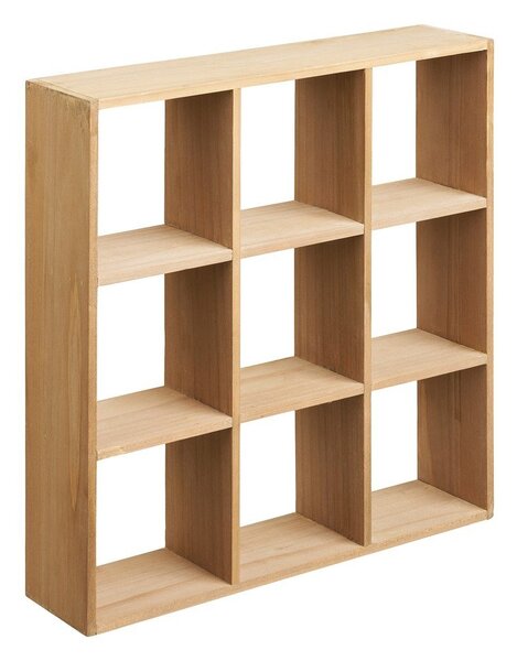 Natúr színű többszintes borovi fenyő fali polc 46 cm Moss – House Nordic