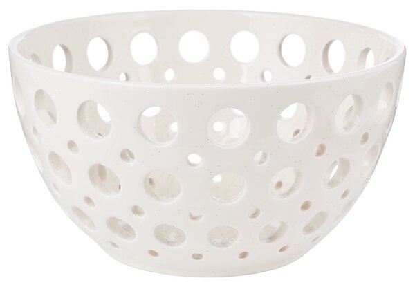 REVIEW kerámia dekortál Ø 25 cm , fehér