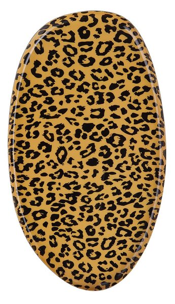 MONTEVERDE fém dekortál 37 cm , ocelot