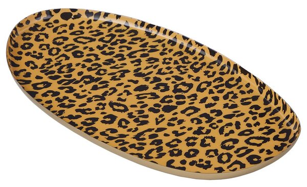 MONTEVERDE fém dekortál 37 cm , ocelot