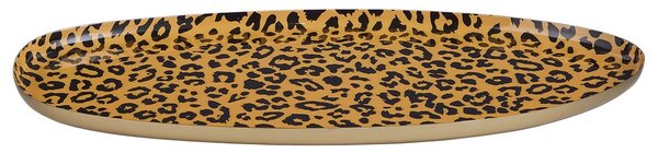 MONTEVERDE fém dekortál 37 cm , ocelot