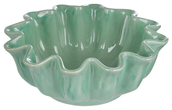 MARINA kerámia dekortál 20 cm , türkiz