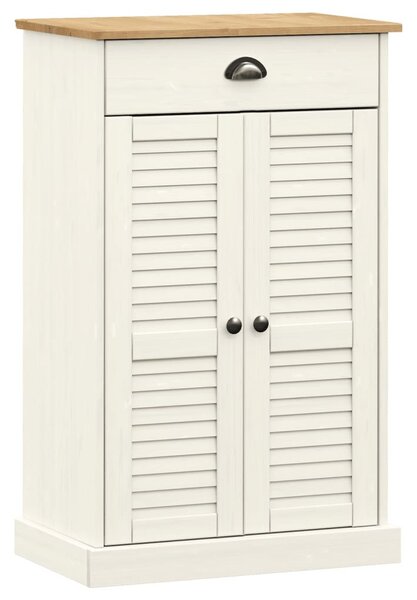VIGO tömör fenyőfa cipőszekrény 60x35x96 cm