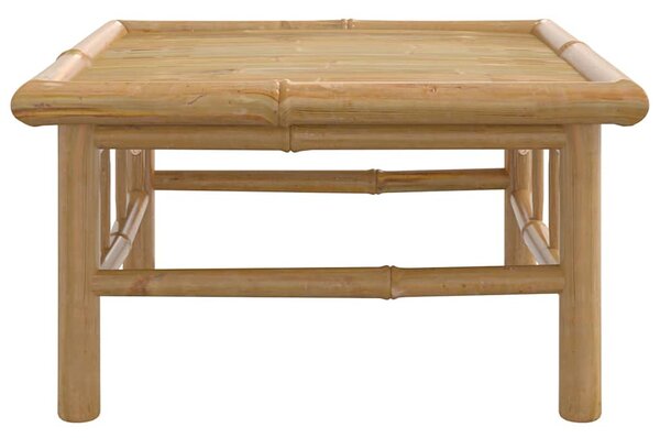 Bambusz kerti asztal 65 x 55 x 30 cm