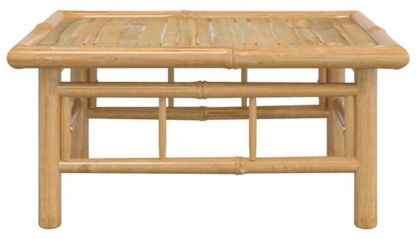 Bambusz kerti asztal 65 x 55 x 30 cm