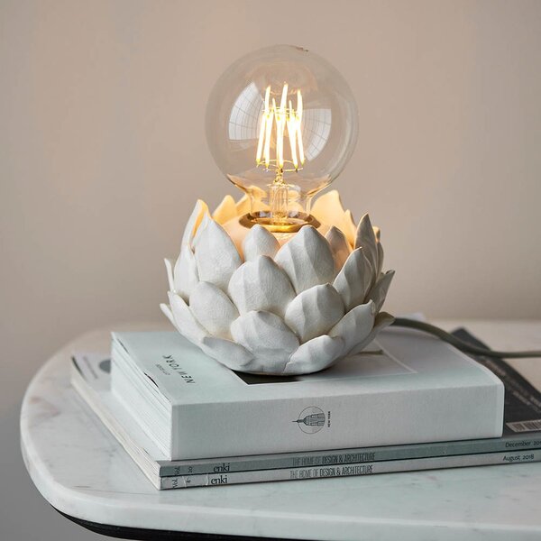 Endon glamour modern asztali lámpa artichoke antik sárgaréz zabpehelyszínű end99147