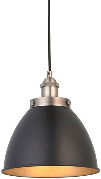 Endon loft függeszték franklin fekete antik ón end98750