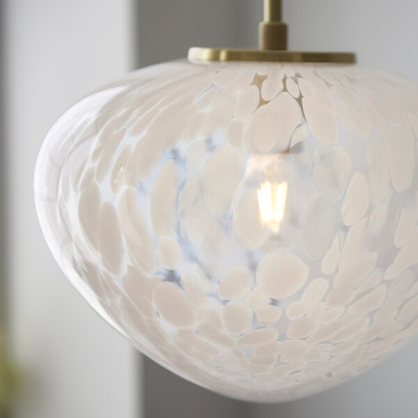 Endon glamour modern függeszték mali fehér sárgaréz end98815