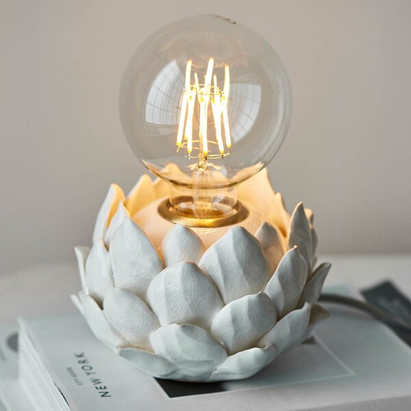 Endon glamour modern asztali lámpa artichoke antik sárgaréz zabpehelyszínű end99147