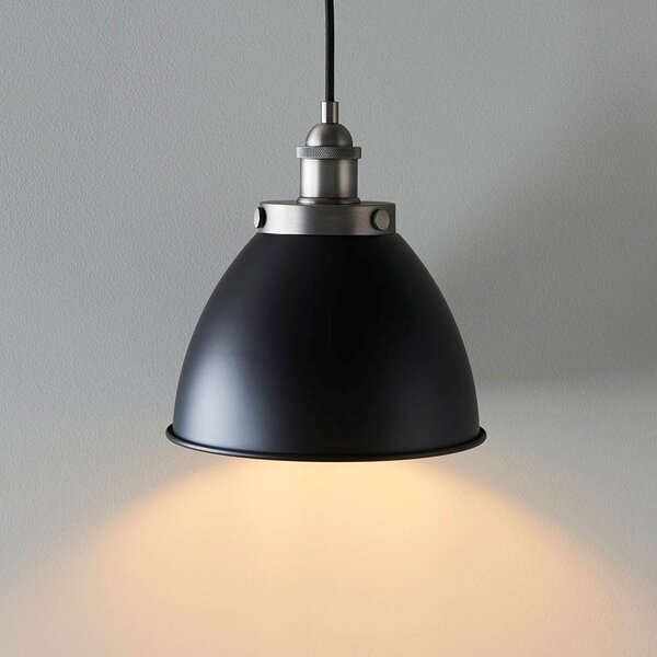 Endon loft függeszték franklin fekete antik ón end98750