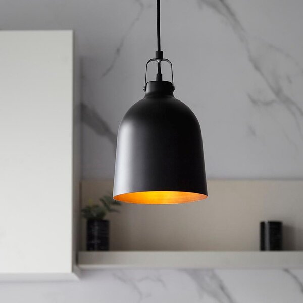 Endon modern függeszték lazenby fekete antik ón end98424