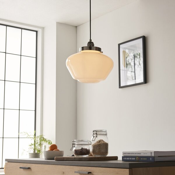 Endon modern függeszték camberley nikkel opál end96174