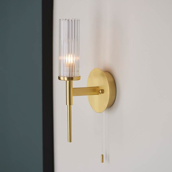 Endon glamour modern fürdőszobai lámpa talo sárgaréz átlátszó end96163