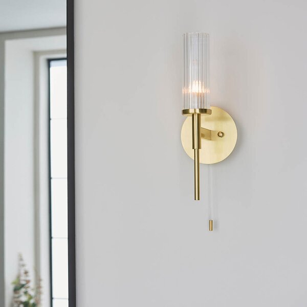 Endon glamour modern fürdőszobai lámpa talo sárgaréz átlátszó end96163