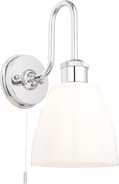 Endon modern fürdőszobai lámpa piper króm opál end95506