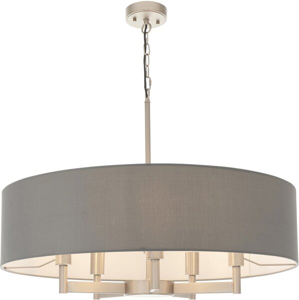 Endon modern függeszték grande nikkel szürke end81002