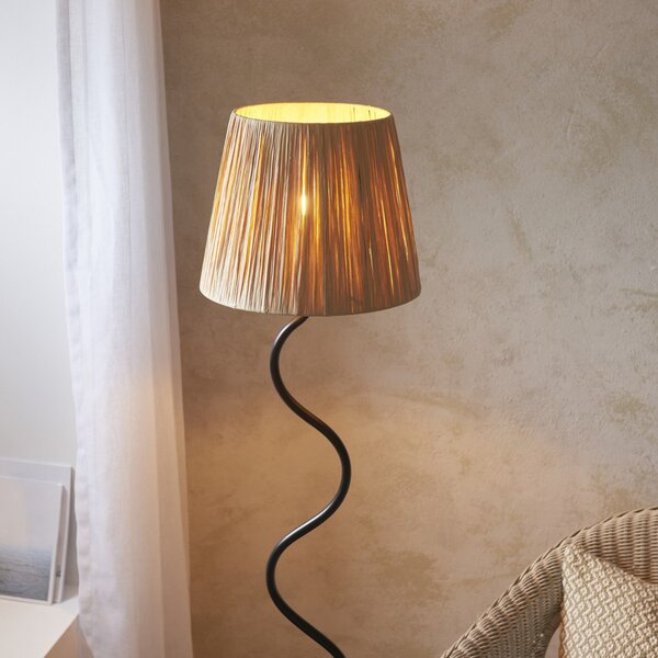 Endon glamour modern állólámpa wriggle fekete end114223