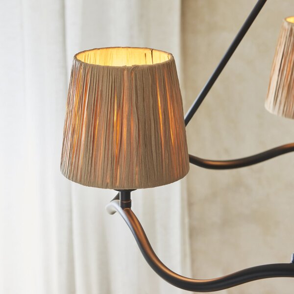 Endon glamour modern csillár wriggle fekete end114212