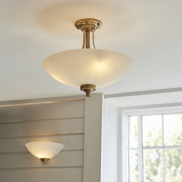 Endon glamour modern fali lámpa welles antik sárgaréz fehér end112439