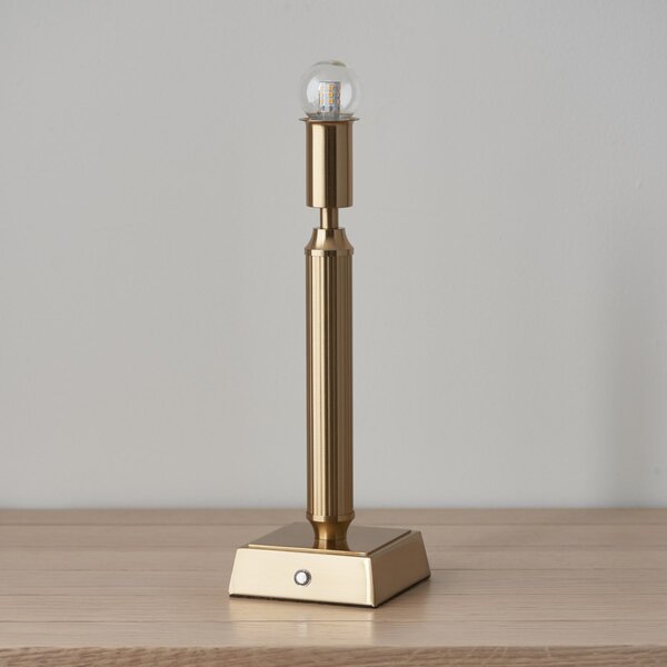 Endon modern asztali lámpa trobridge rechargeable antik sárgaréz end110457