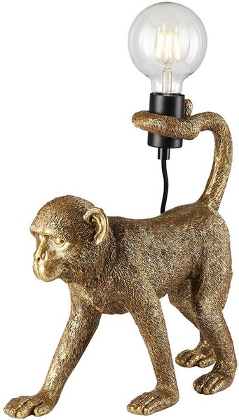Endon modern asztali lámpa capuchin matt fekete arany end106792