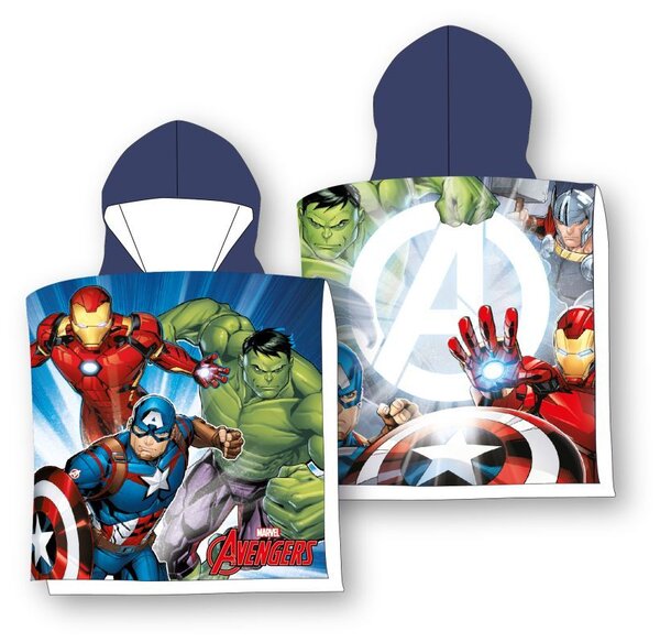 Gyerek pamutponcsó Avengers 55x110cm Faro