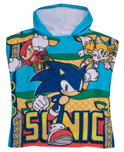 Gyerek pamutponcsó Sonic 55x110cm Faro