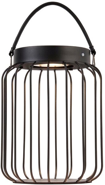 Endon modern asztali lámpa tropic matt fekete end106477