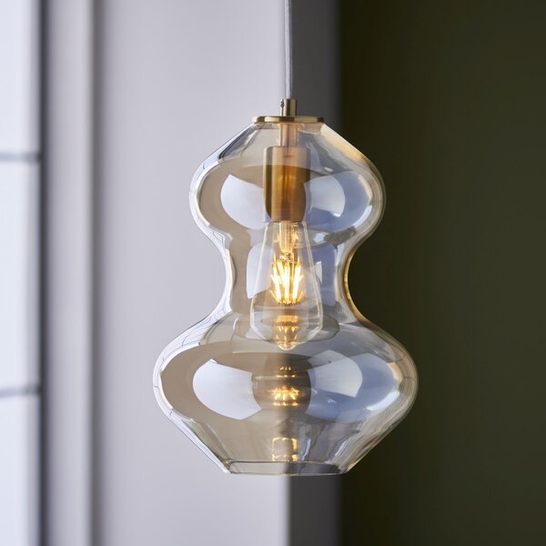 Endon modern függeszték kelda shaped sárgaréz pezsgő end106681